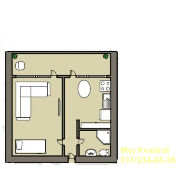 Slika 5 - Jednosoban stan na prodaju, 47m2, 164.000€