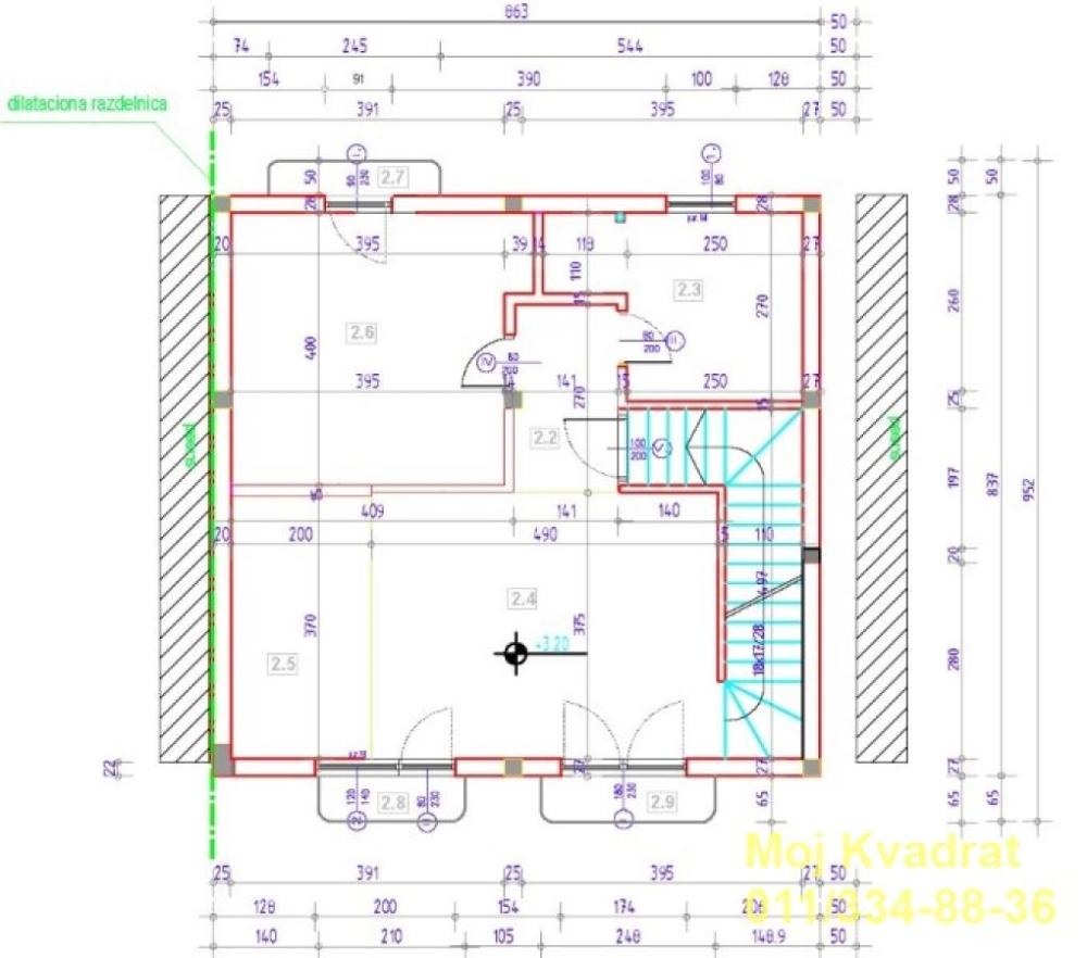 Slika 2 - Troiposoban stan na prodaju, 128m2, 139.000€