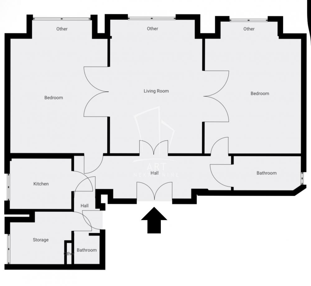 Slika 1 - Kneza Miloša, Troiposoban stan na prodaju, 98m2, 380.000€