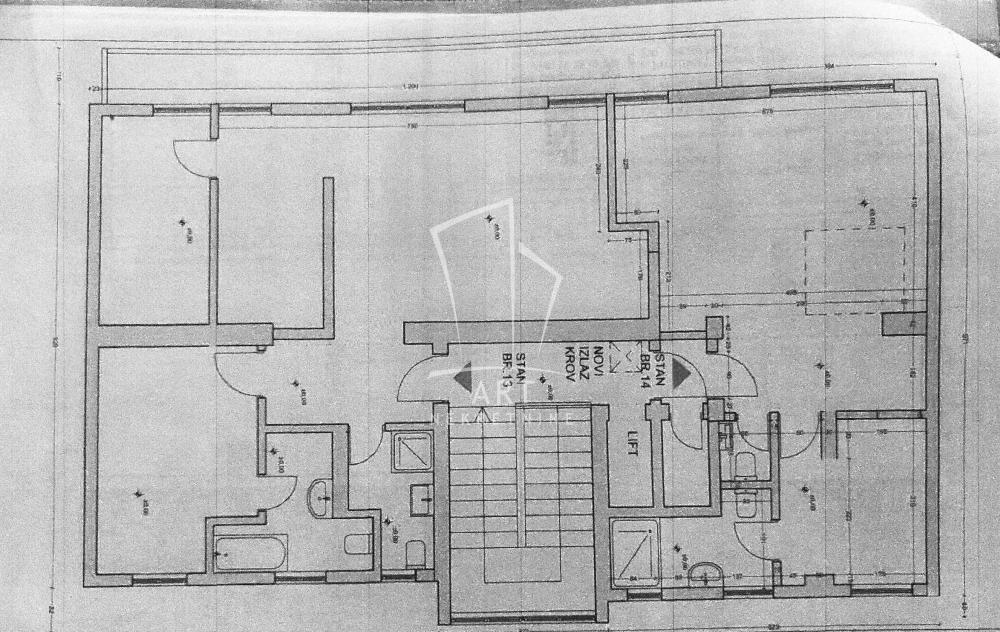 Slika 1 - Gundulićev Venac, Petosoban stan na prodaju, 113m2, 498.000€