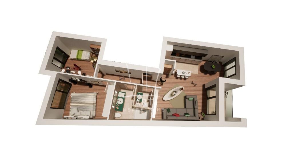 Slika 9 - Metohijska, Trosoban stan na prodaju, 77m2, 282.087€