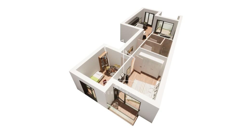 Slika 6 - Metohijska, Trosoban stan na prodaju, 77m2, 282.087€