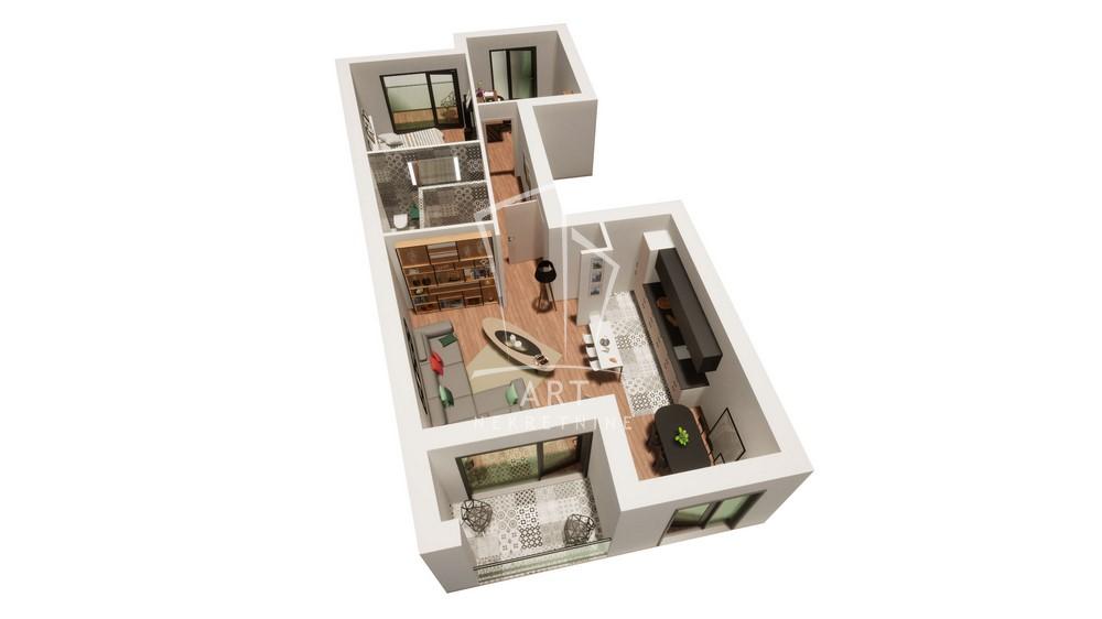 Slika 5 - Metohijska, Trosoban stan na prodaju, 77m2, 282.929€