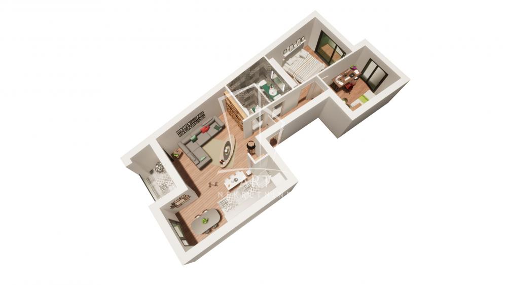 Slika 6 - Metohijska, Trosoban stan na prodaju, 77m2, 282.929€