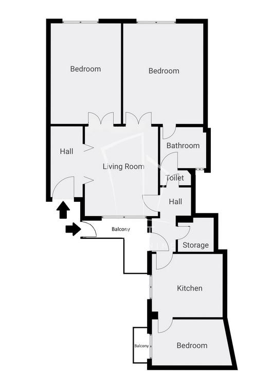 Slika 1 - Vlajkovićeva, Četvorosoban stan na prodaju, 115m2, 795.000€