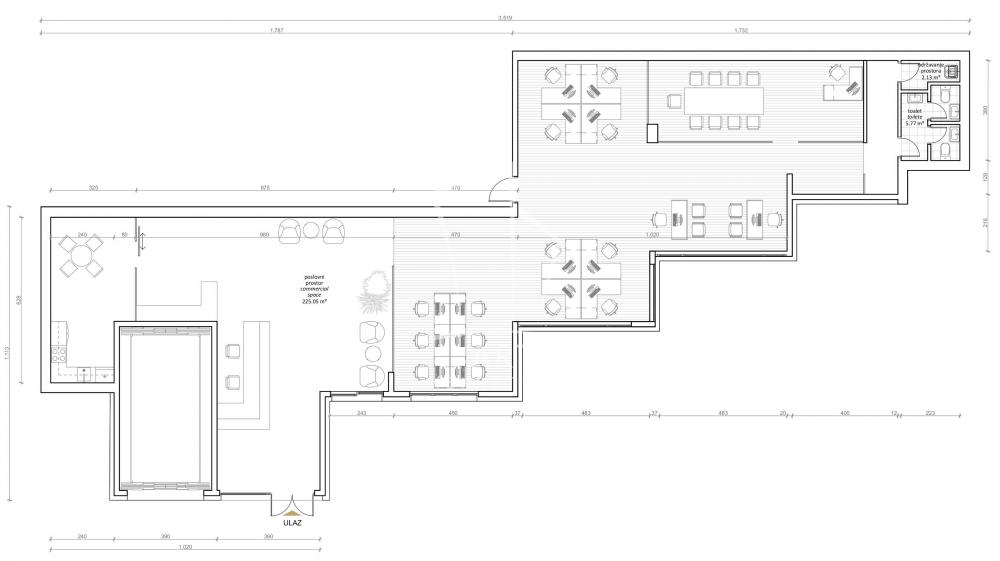 Slika 4 - Hadži Melentijeva,  Lokal na prodaju, 233m2, 978.180€