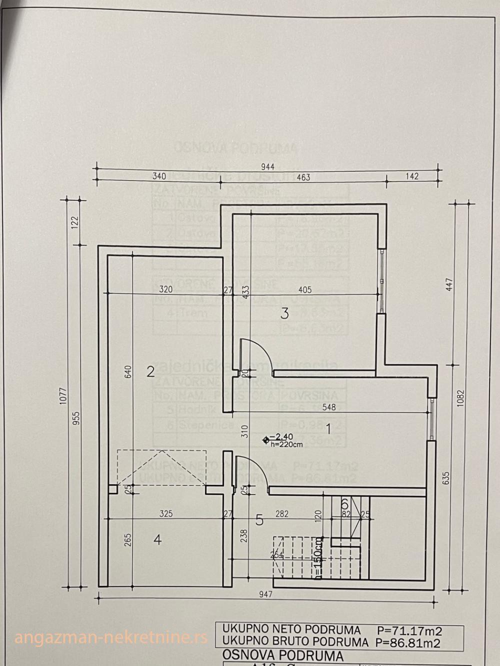 Glavna slika -Svetog Jovana Krstitelja,  Kuća na prodaju, 307m2, 390.000€