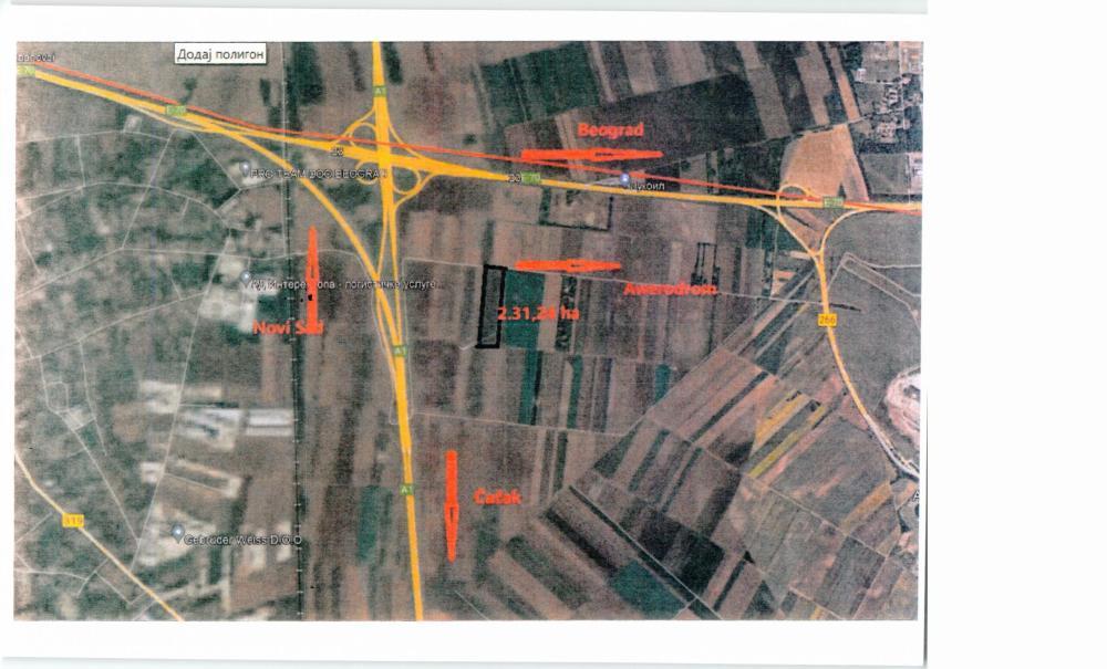 Glavna slika - Poljoprivredno zemljište na prodaju, Surčin, Dobanovci, 1.500.000€