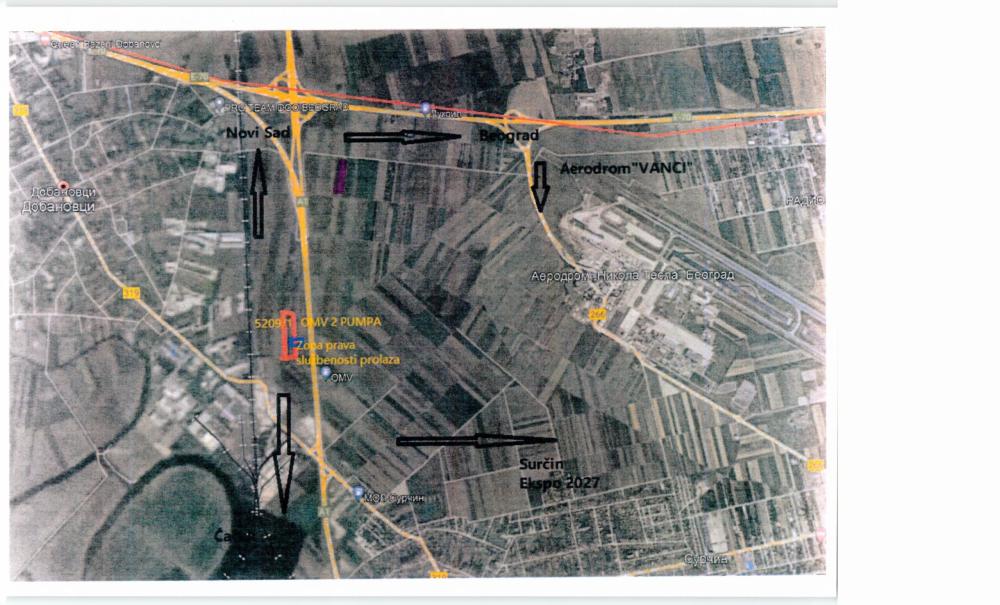 Slika 1 -  Poljoprivredno zemljište na prodaju, Surčin, Dobanovci, 1.500.000€