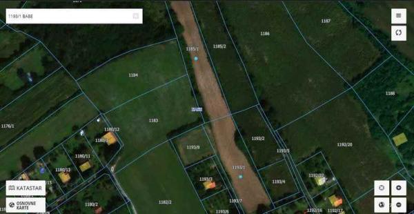 Slika 10 -  Plac na prodaju, Sopot, Babe, 39.000€