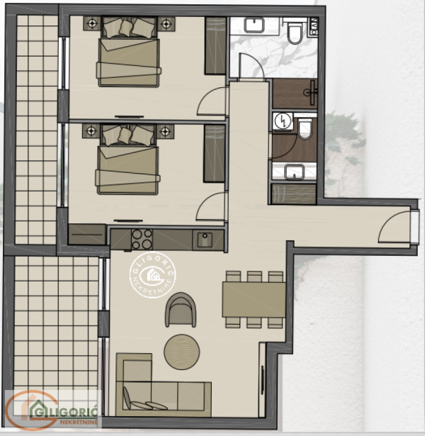 Slika 6 - Trosoban stan na prodaju, 89m2, 264.000€