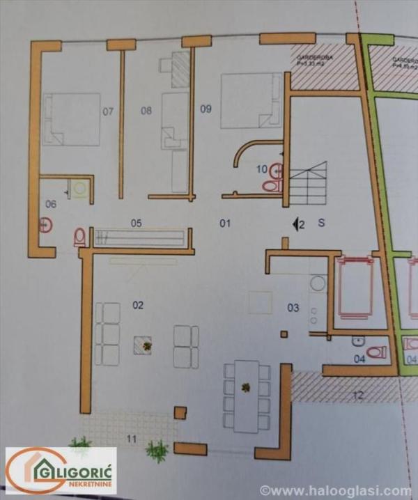 Slika 6 - Četvorosoban stan na prodaju, 107m2, 380.000€