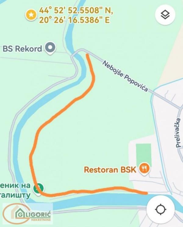 Slika 2 - Milutina Borisavljevića Plac na prodaju, Palilula, Borča, 90.000€