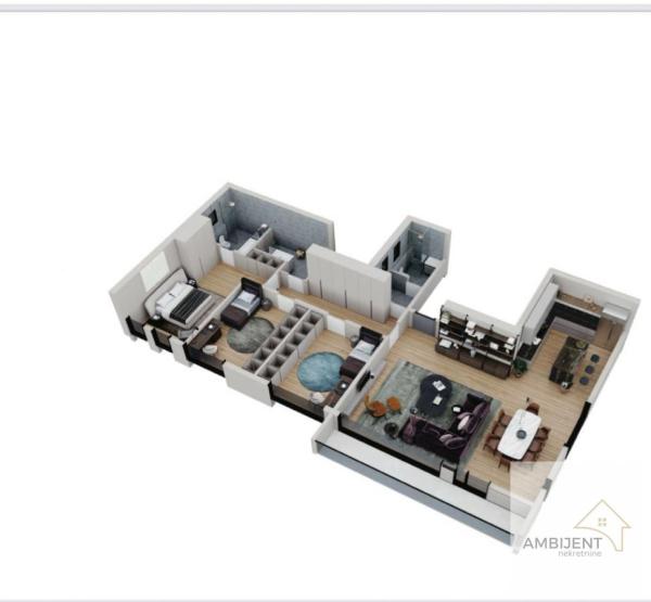 Slika 1 - Četvorosoban stan na prodaju, 148m2, 784.400€