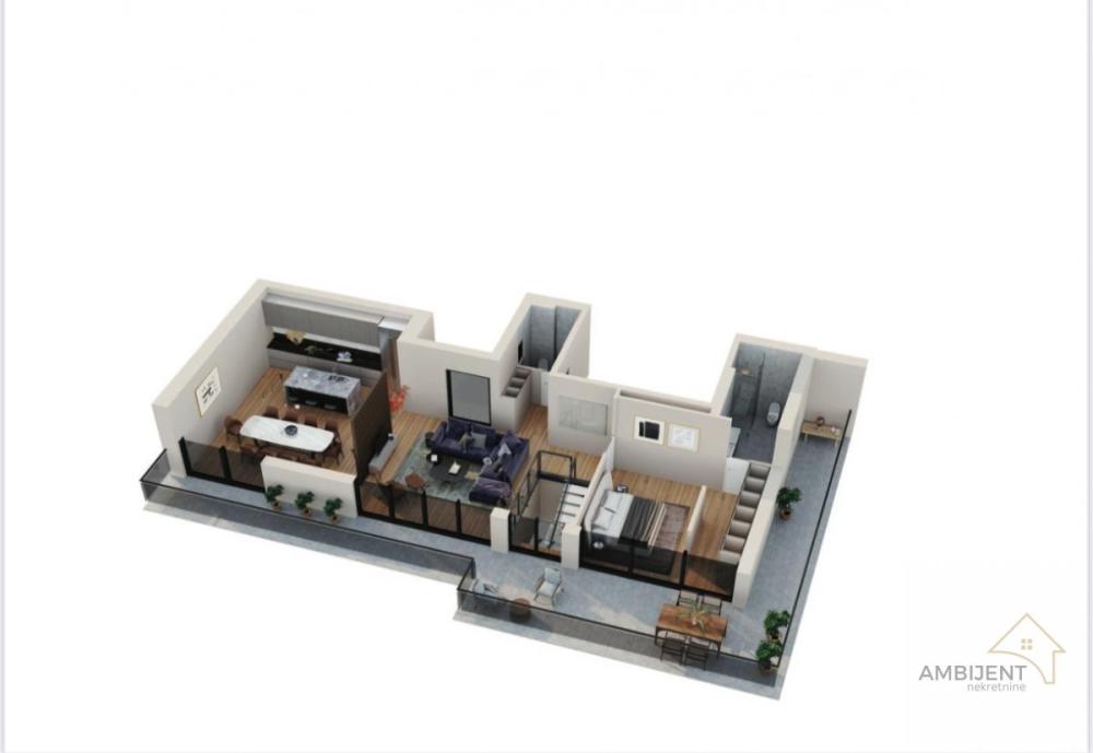 Slika 2 - Petosoban stan na prodaju, 223m2, 1.181.900€