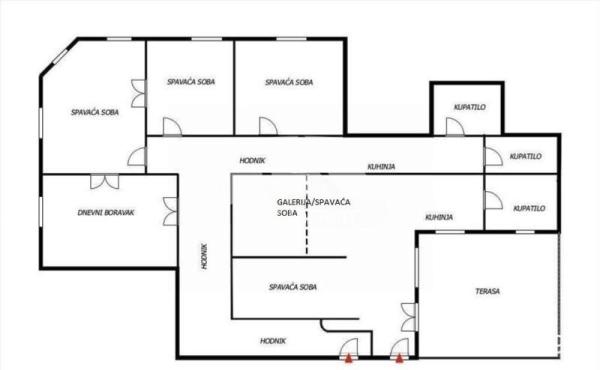 Slika 11 - Kraljice Marije, Četvorosoban stan za izdavanje, 112m2, 1.500€