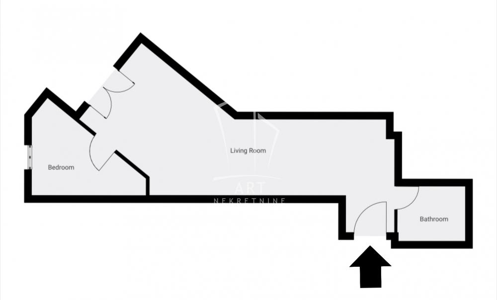 Slika 1 - Milisava Đurovića, Dvoiposoban stan na prodaju, 47m2, 151.545€