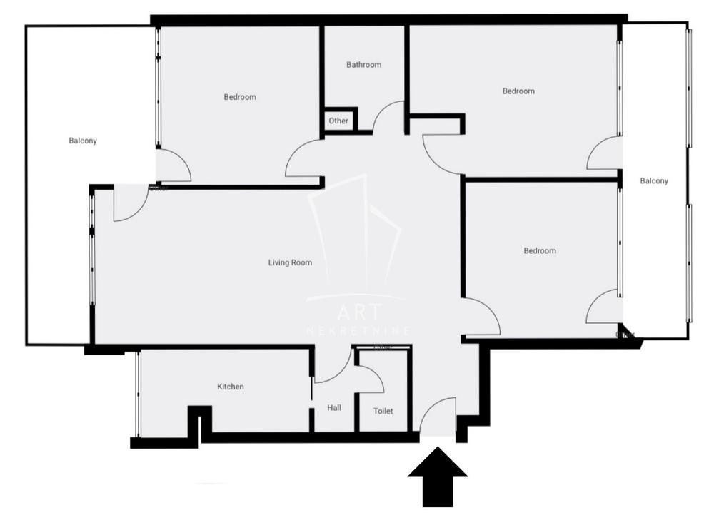 Slika 1 - Vojvode Stepe, Četvorosoban stan na prodaju, 110m2, 295.000€