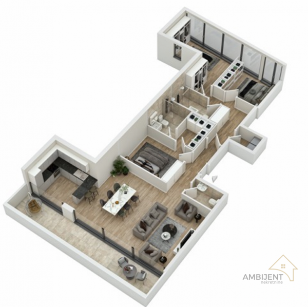 Glavna slika -Četvorosoban stan na prodaju, 118m2, 466.100€