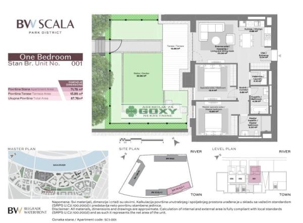 Slika 9 - Vudroa Vilsona, Trosoban stan na prodaju, 88m2, 594.000€