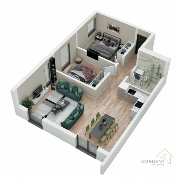 Glavna slika -Trosoban stan na prodaju, 68m2, 239.855€