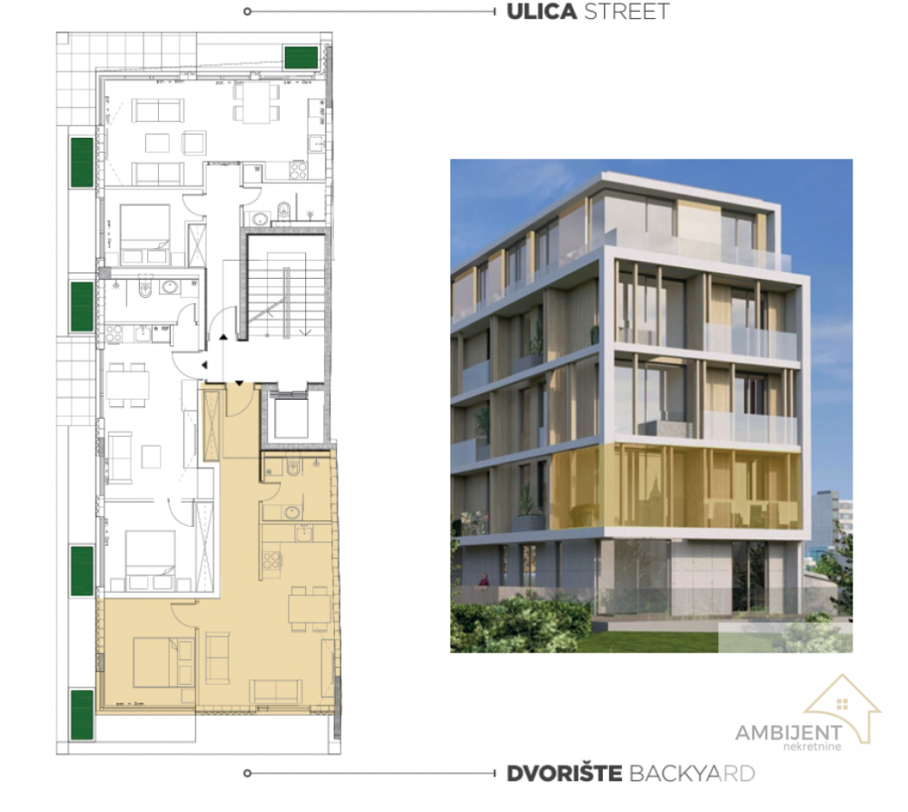 Slika 2 - Dvosoban stan na prodaju, 51m2, 180.810€