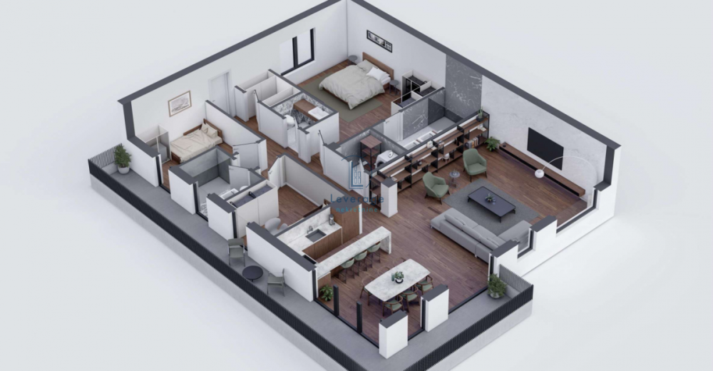 Slika 3 - Četvorosoban stan na prodaju, 158m2, 804.545€