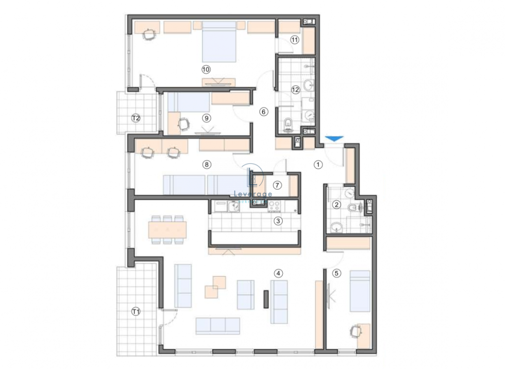 Slika 3 - Četvoroiposoban stan na prodaju, 157m2, 416.500€