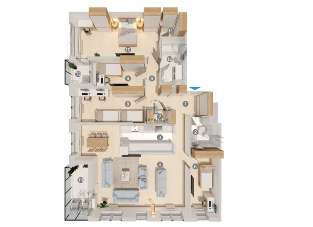 Slika 1 - Četvoroiposoban stan na prodaju, 157m2, 416.500€