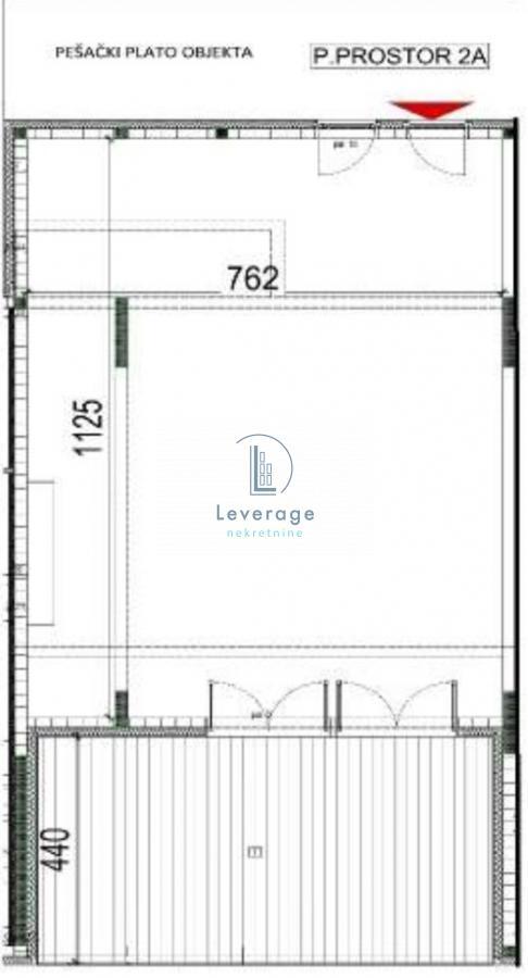 Glavna slika - Lokal za izdavanje, 85m2, 1.275€