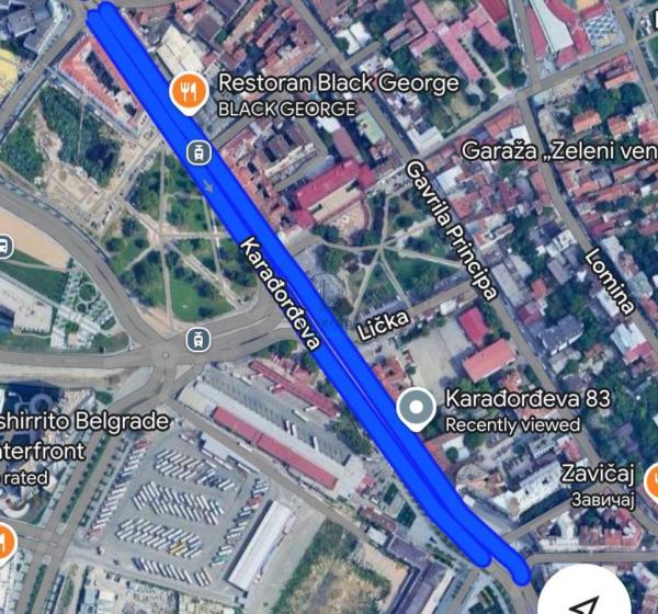 Slika 1 - Karađorđeva,  Lokal za izdavanje, 10m2, 500€