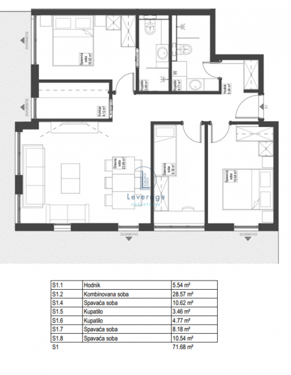Slika 8 - Četvorosoban stan na prodaju, 71m2, 245.000€
