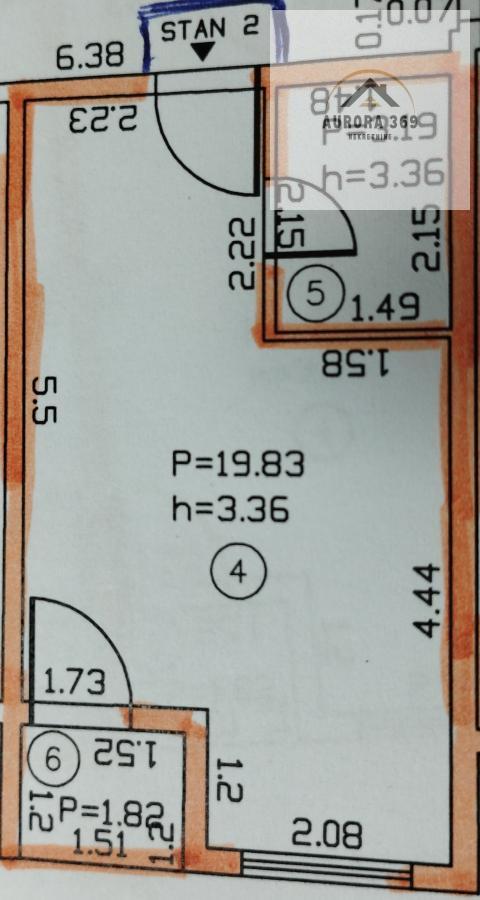 Slika 4 - Jednosoban stan na prodaju, 25m2, 53.500€