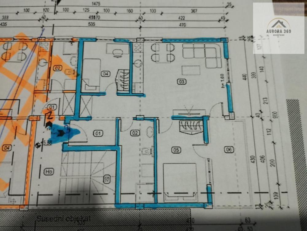 Glavna slika -Trosoban stan na prodaju, 61m2, 106.700€