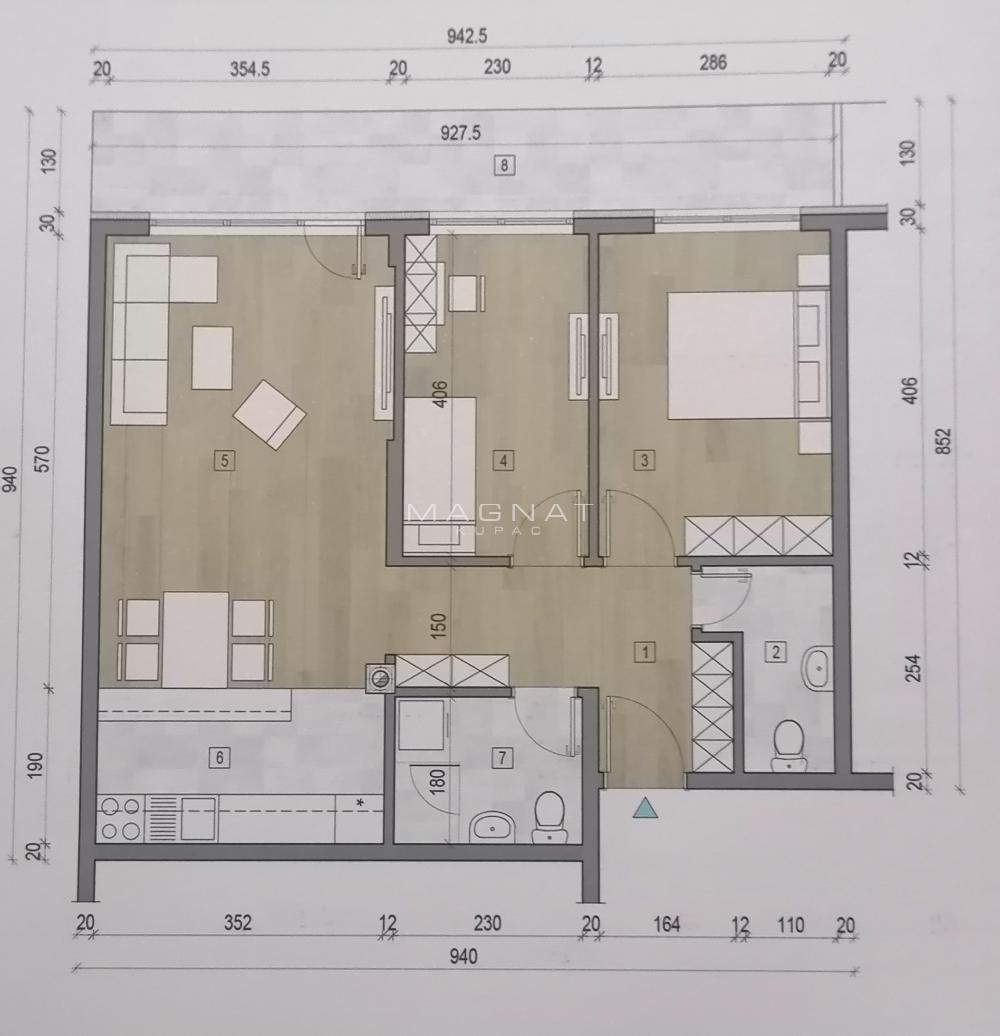 Slika 2 - Vojvode Stepe, Trosoban stan na prodaju, 75m2, 202.500€