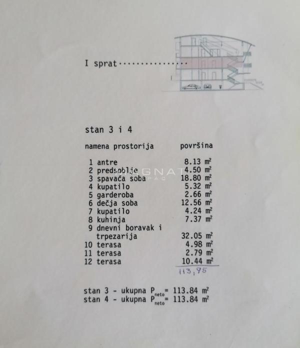 Slika 3 - Slavka Ćuruvije, Trosoban stan na prodaju, 114m2, 460.000€