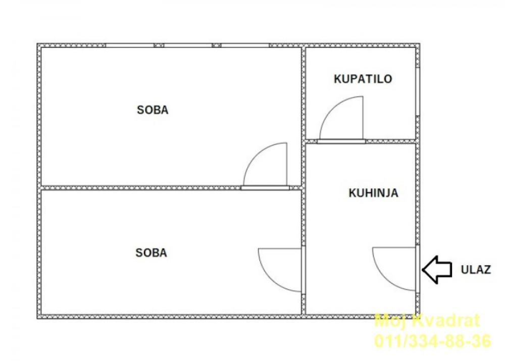 Slika 7 - Jednoiposoban stan na prodaju, 42m2, 105.000€
