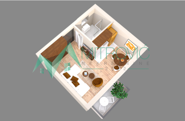 Glavna slika - Stan na prodaju, 31m2, 123.308€