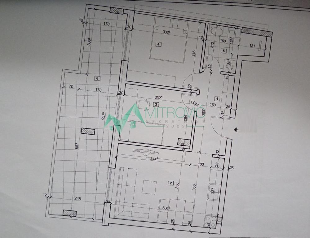 Glavna slika -Dvoiposoban stan na prodaju, 67m2, 152.230€