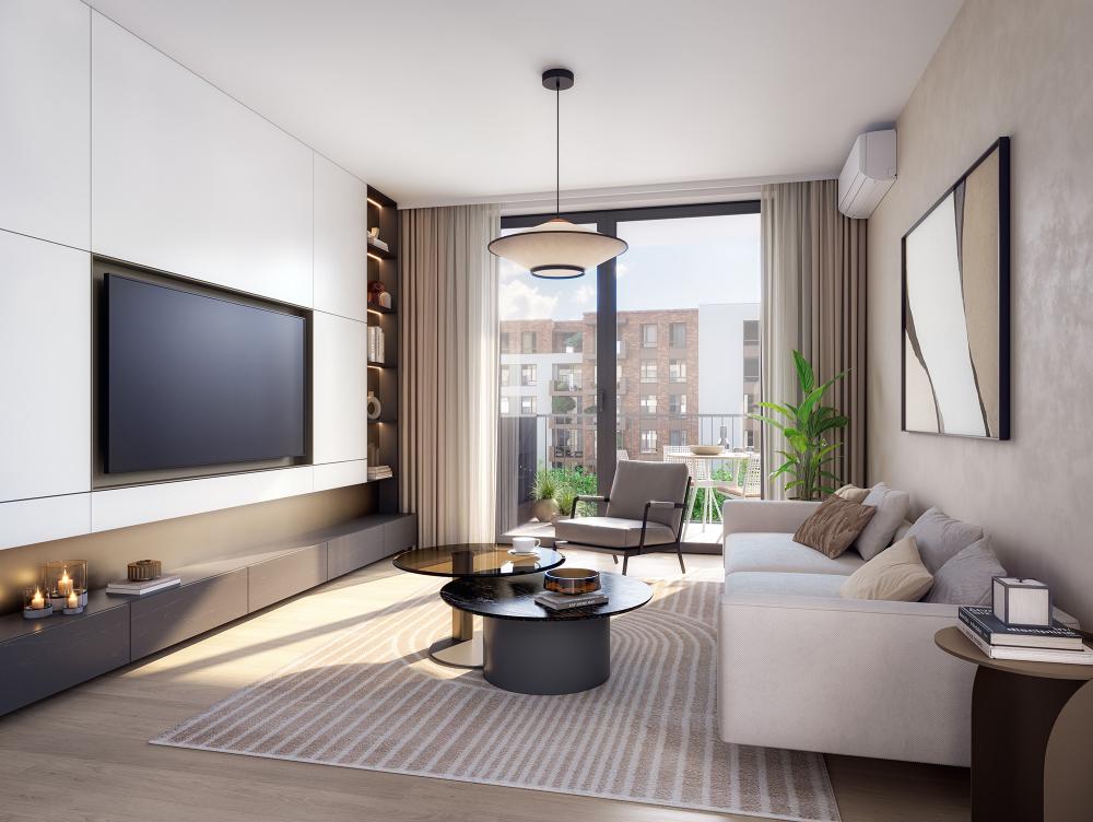 Slika 1 - Belgrade Waterfront - BW Nova, Trosoban stan na prodaju, 62m2, 270.888€