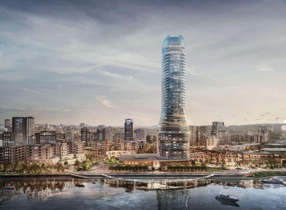 Glavna slika -Belgrade Waterfront - BW St. Regis Kula Beograd, Dvosoban stan na prodaju, 73m2, 656.888€