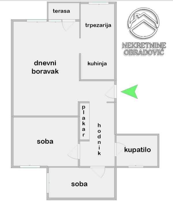 Slika 11 - Porecka, Trosoban stan na prodaju, 74m2, 265.000€