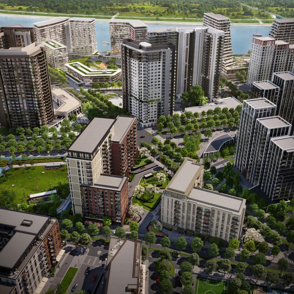 Glavna slika -Belgrade Waterfront - BW Queens Park Residences, Trosoban stan na prodaju, 141m2, 602.888€