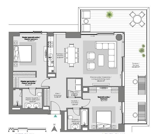 Slika 10 - Belgrade Waterfront - BW Riviera, Trosoban stan na prodaju, 141m2, 892.888€