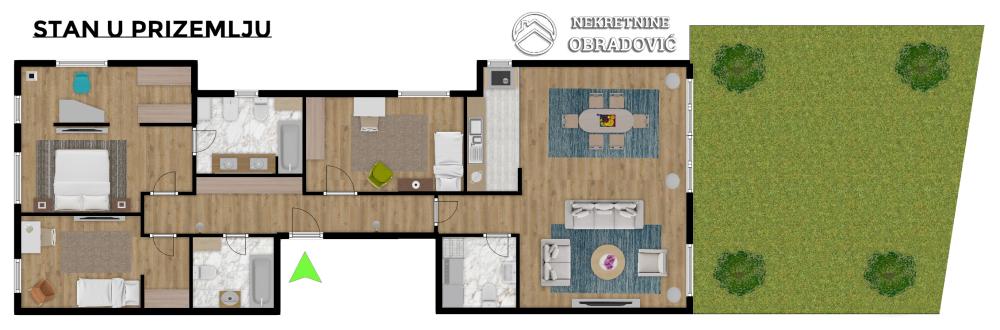 Slika 3 - Neimar,  Stan na prodaju, 149m2, 1.000.000€