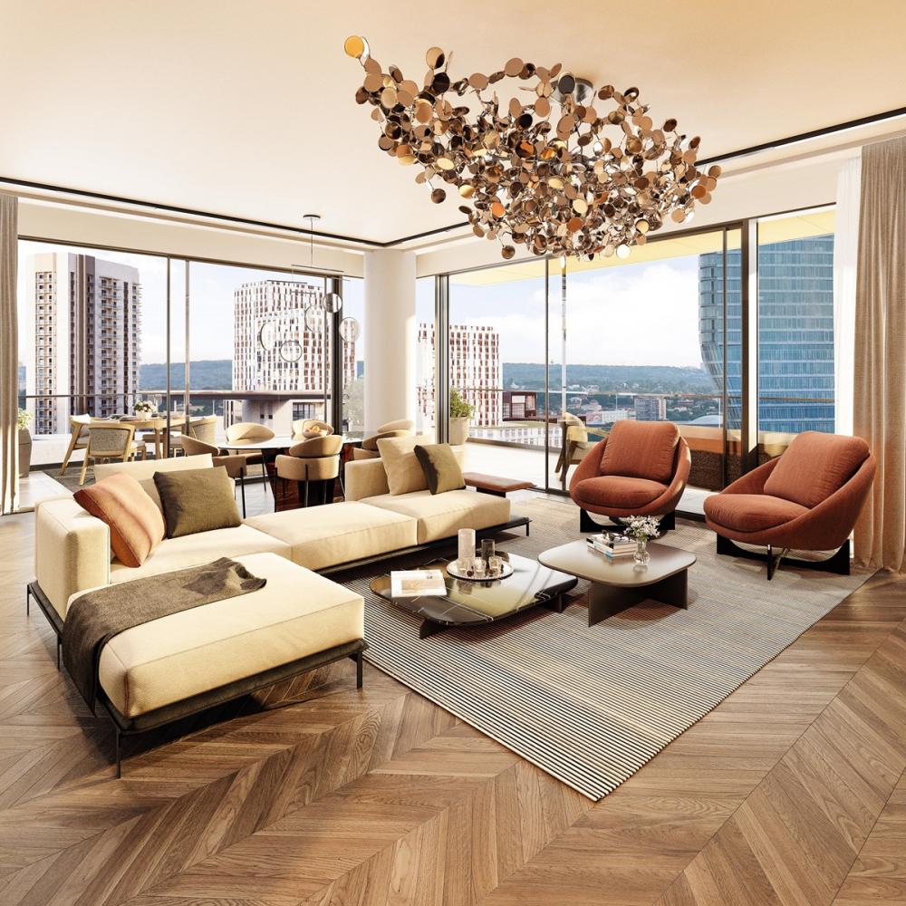 Slika 1 - Belgrade Waterfront - BW Riviera, Trosoban stan na prodaju, 153m2, 935.888€