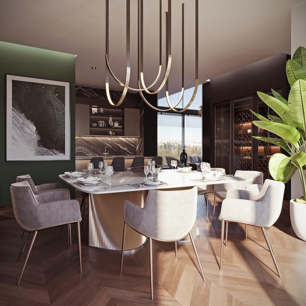 Slika 4 - Belgrade Waterfront - BW Perla, Četvorosoban stan na prodaju, 205m2, 1.446.888€