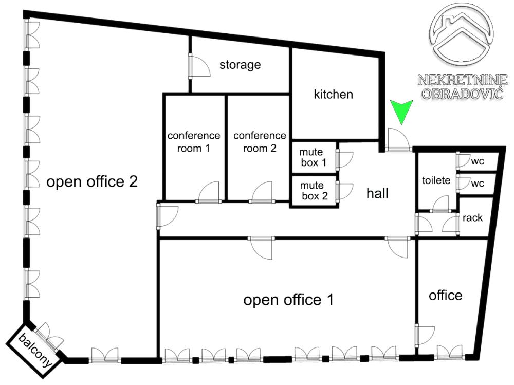 Slika 10 - Vuka Karadzica,  Lokal za izdavanje, 270m2, 5.500€