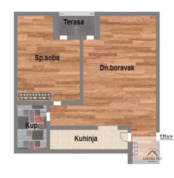 Slika 8 - Dvosoban stan na prodaju, 45m2, 118.450€
