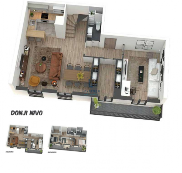 Slika 3 - Četvoroiposoban stan na prodaju, 142m2, 383.400€